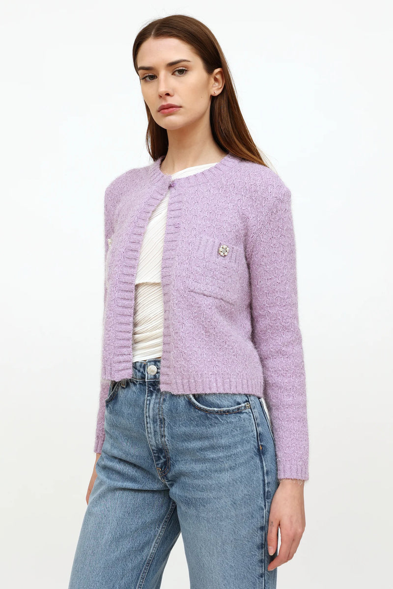 Maje - Maje Purple Cardigan