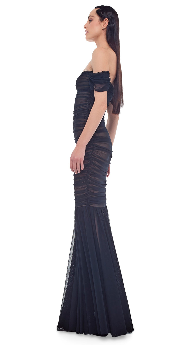 Norma Kamali - WALTER FISHTAIL GOWN