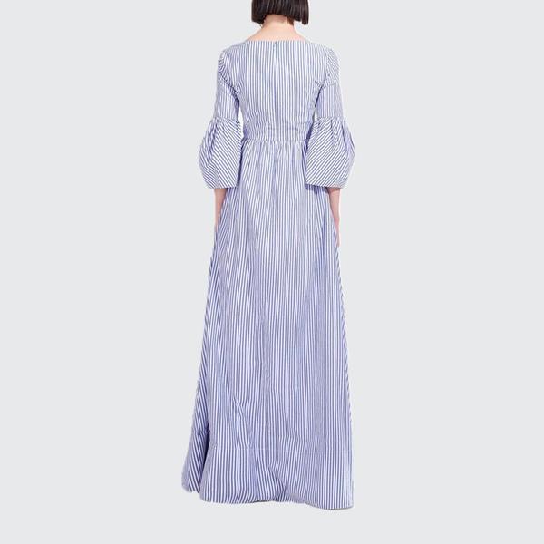STAUD - Plumeria Stripe Dress