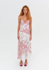 For Love & Lemons - Rosalyn Maxi Dress in Pink