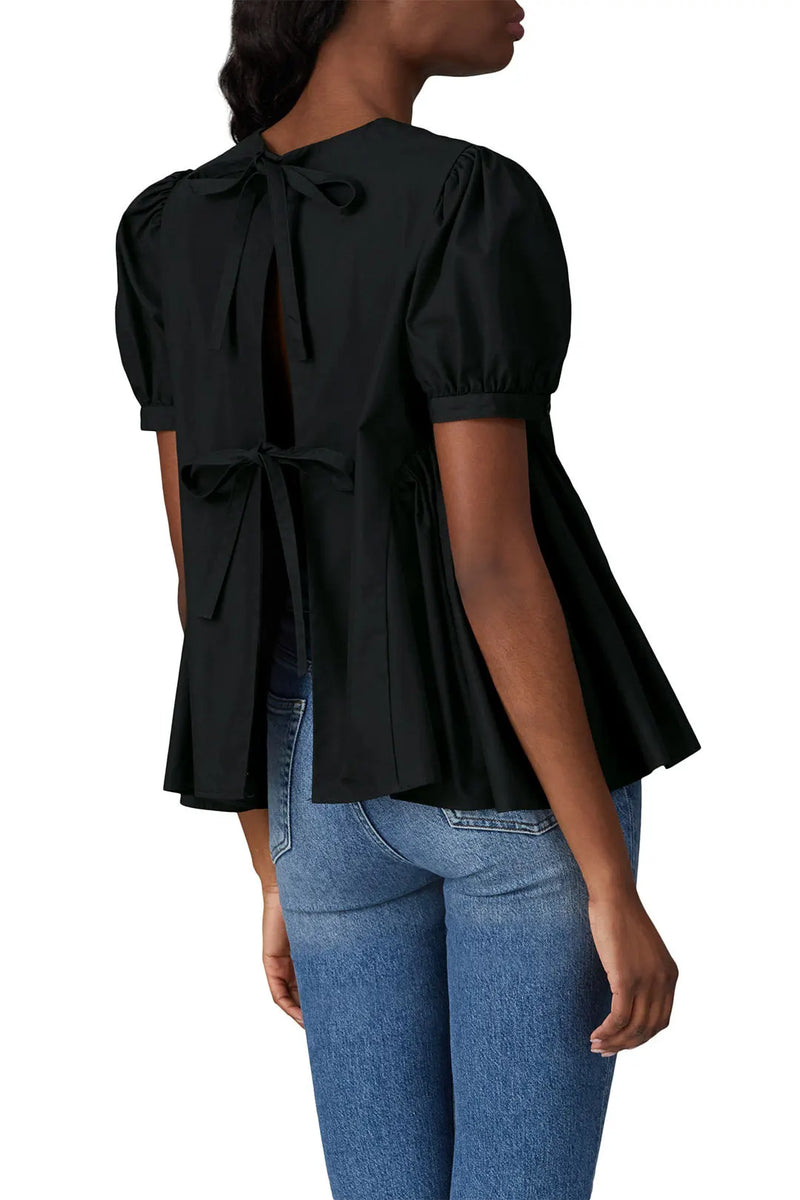 Sandy Liang - COMBO TOP IN BLACK