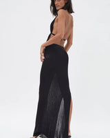 Aya Muse - Soro Cutout Open-Back Maxi Dress