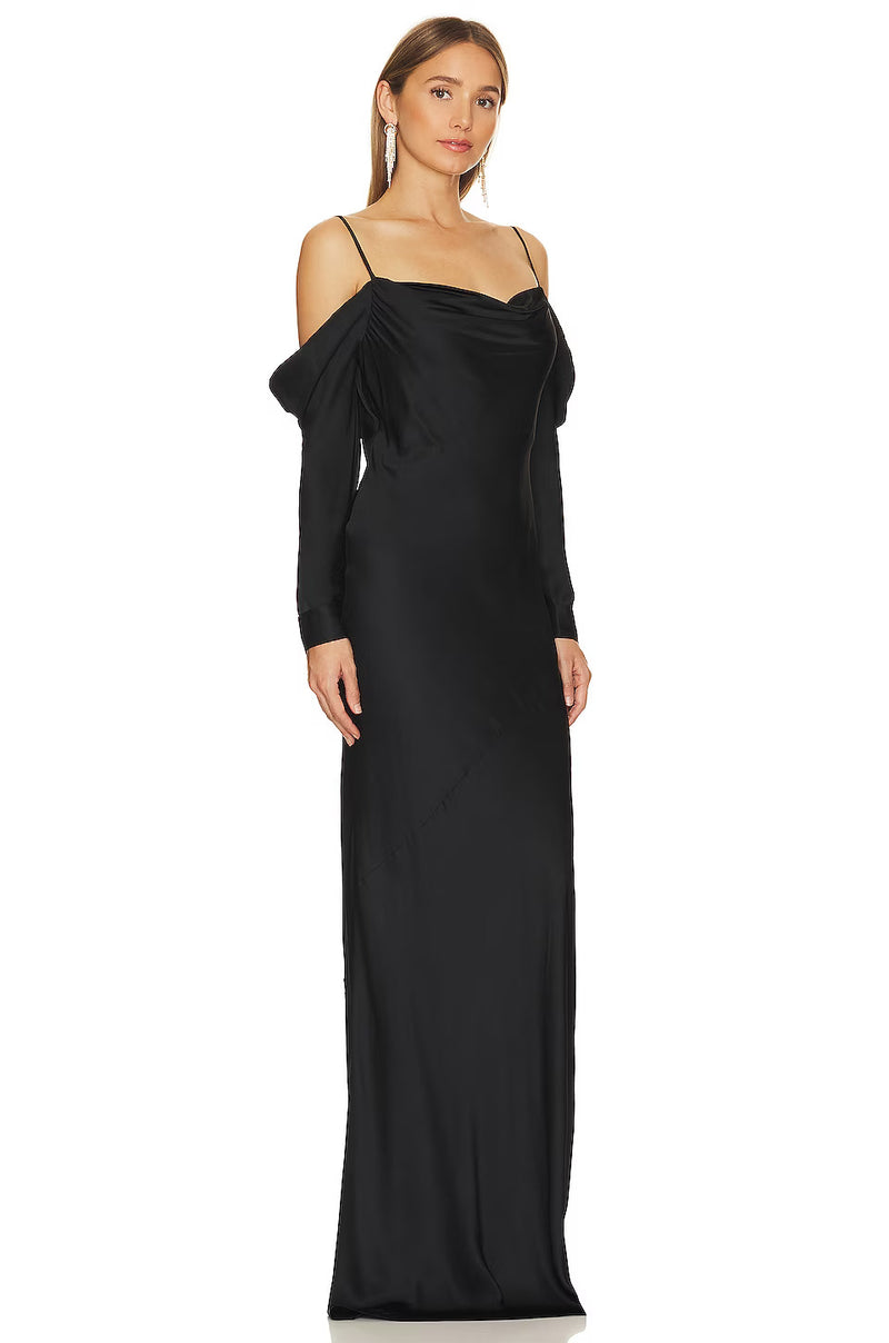 L'AGENCE - Juniper Cold-Shoulder Gown