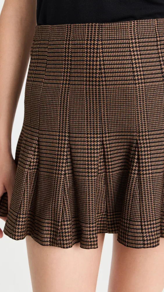 Alice + Olivia - Alice + Olivia Plaid Blazer And Skirt Set