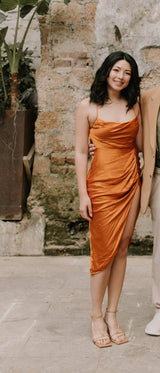 Amanda Uprichard - Jasalina Dress in Ginger