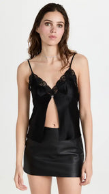 Alexander Wang - Butterfly Cami Top with Lace