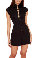 House of CB - Carmina Fluted Corset Mini Dress