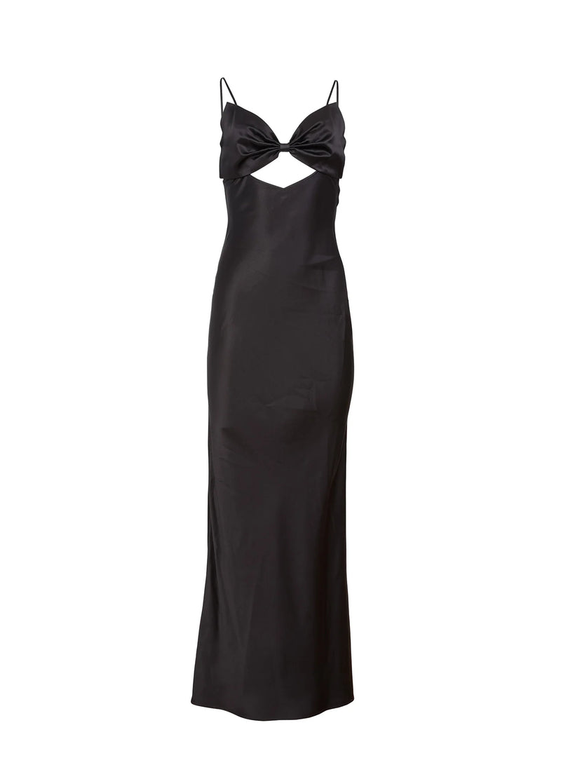 Fleur Du Mal - BOW SLIP DRESS