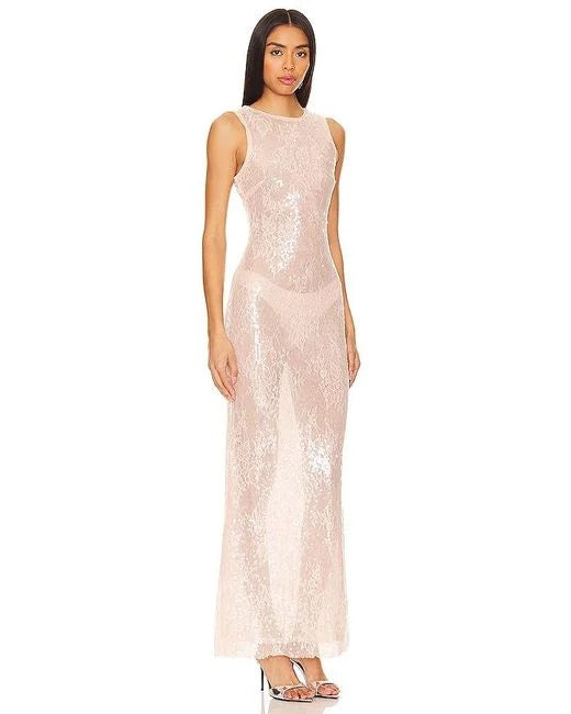 Camila Coelho - Rena Lace Maxi Dress