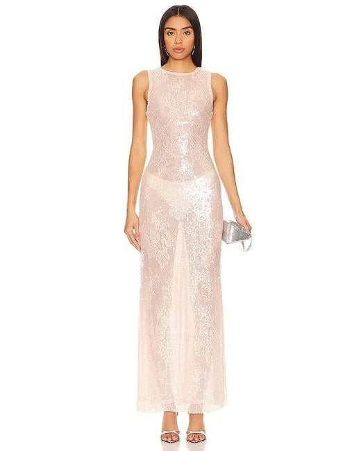 Camila Coelho - Rena Lace Maxi Dress