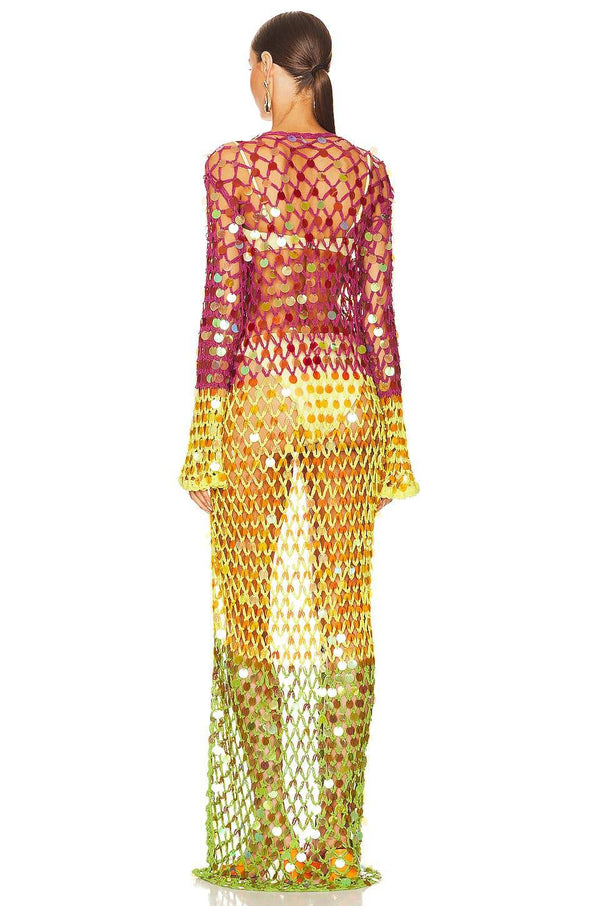 CeliaB - Crochet Cover Up Dress