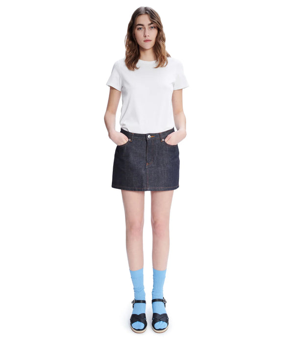 A.P.C. - Indigo Selvedge Senim Mini Skirt