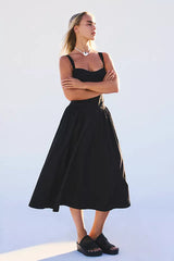 Free People - Paolo Midi in Black