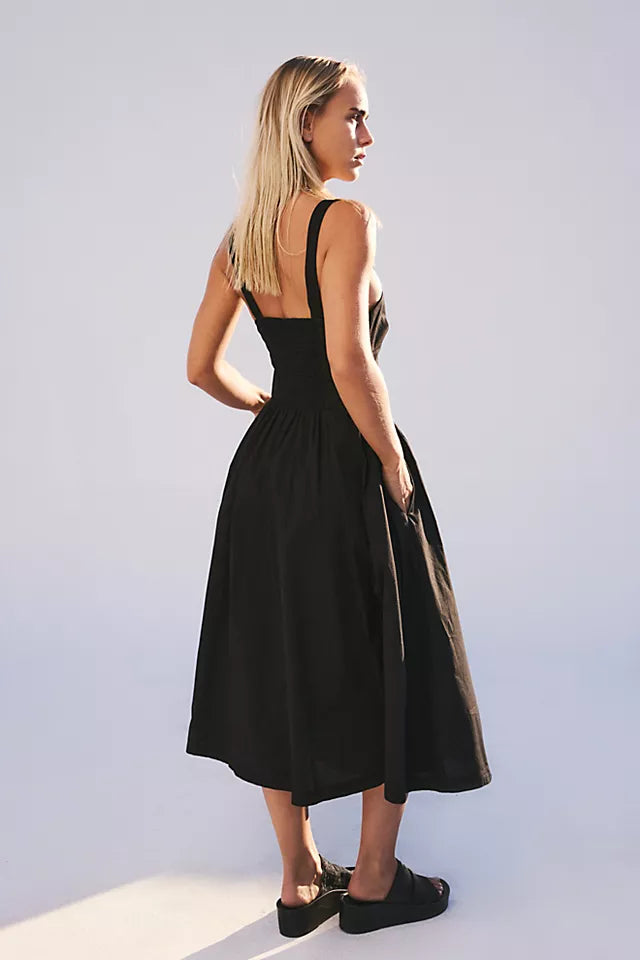 Free People - Paolo Midi in Black