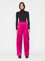 Frame - Magenta Blazer and Pants Set