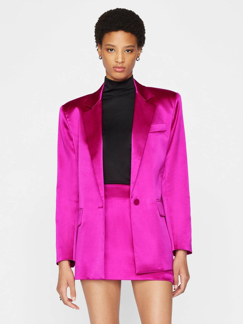 Frame - Magenta Blazer and Pants Set