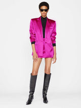 Frame - Magenta Blazer and Pants Set