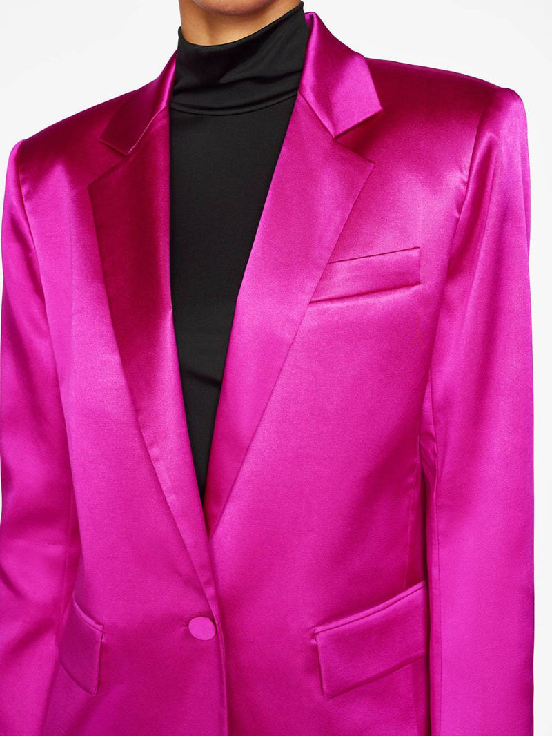 Frame - Magenta Blazer and Pants Set