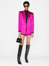 Frame - Magenta Blazer and Pants Set