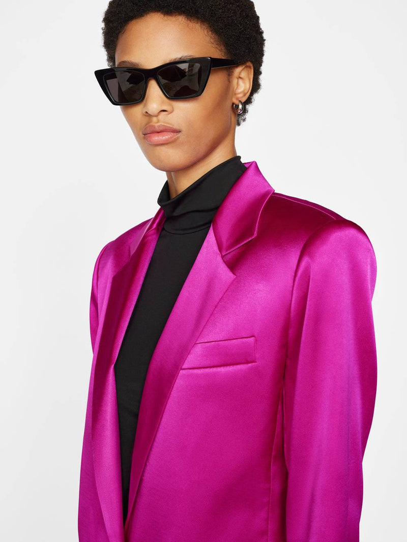 Frame - Magenta Blazer and Pants Set