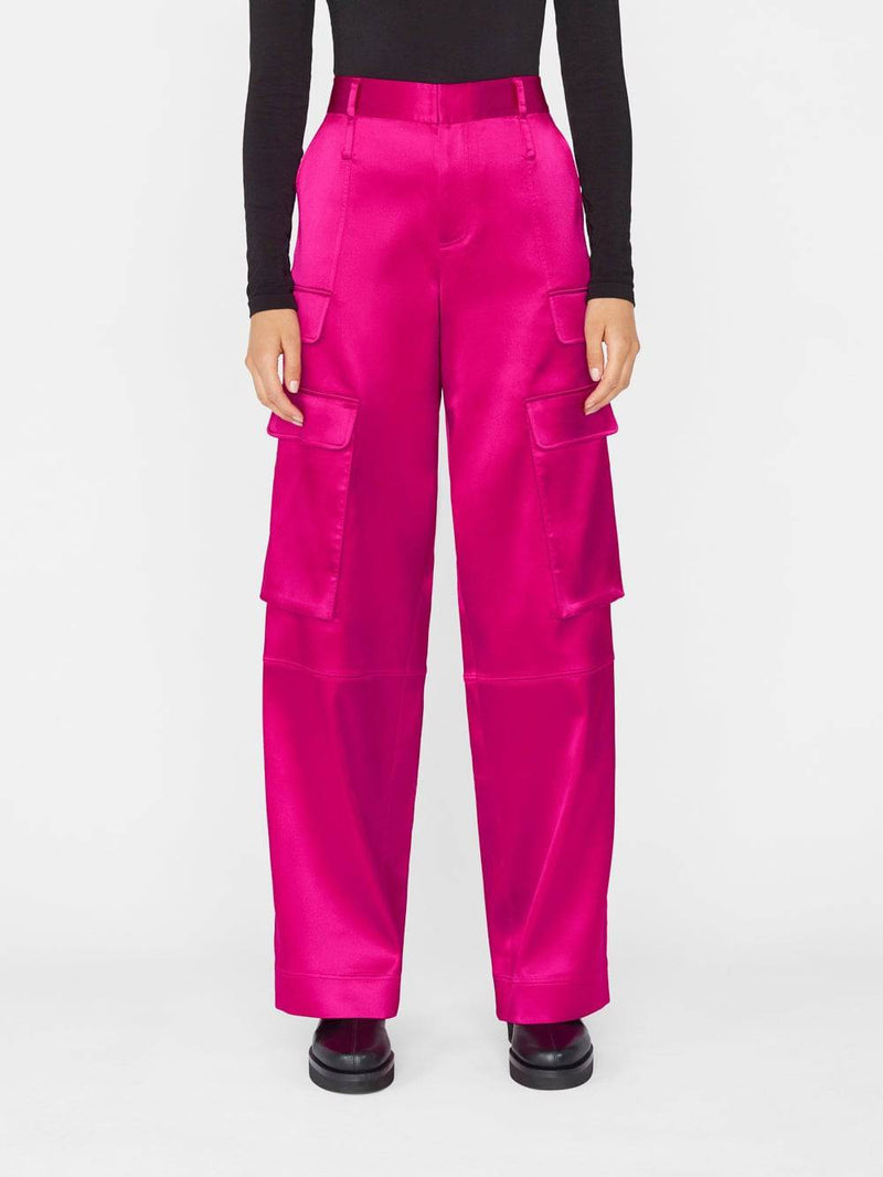 Frame - Magenta Blazer and Pants Set