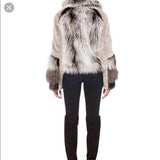 INTERMIX - Multicolored Faux Fur Coat