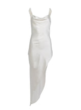 Fleur Du Mal - HIGH LEG COWL NECK SLIP WITH PEARLS