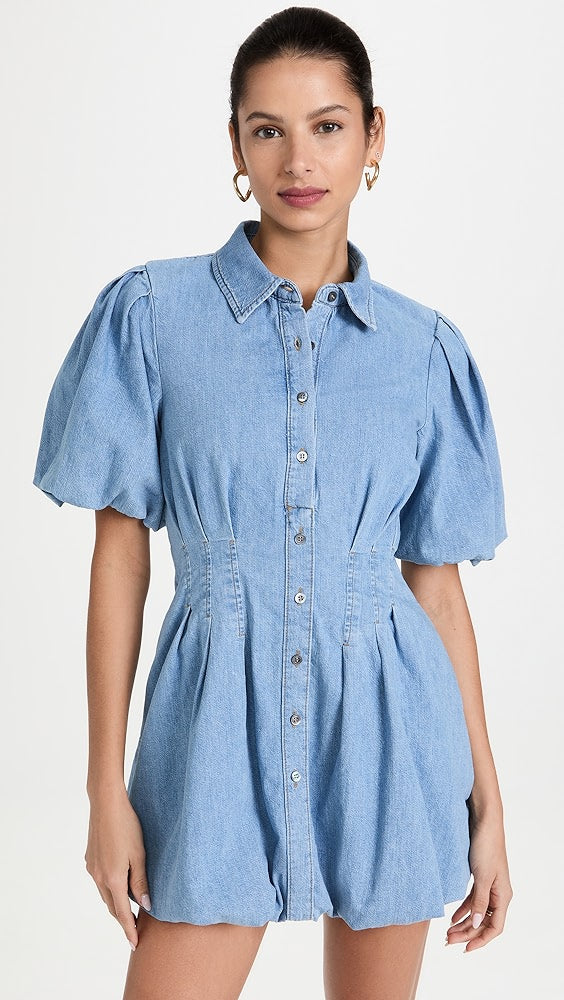 Ciara Denim Shirting Dress