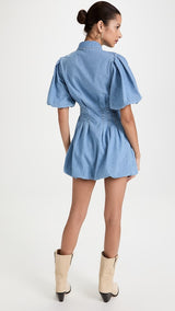 Ciara Denim Shirting Dress