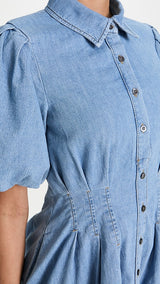 Ciara Denim Shirting Dress