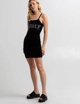 Juicy Couture - Velour Embellished Dress