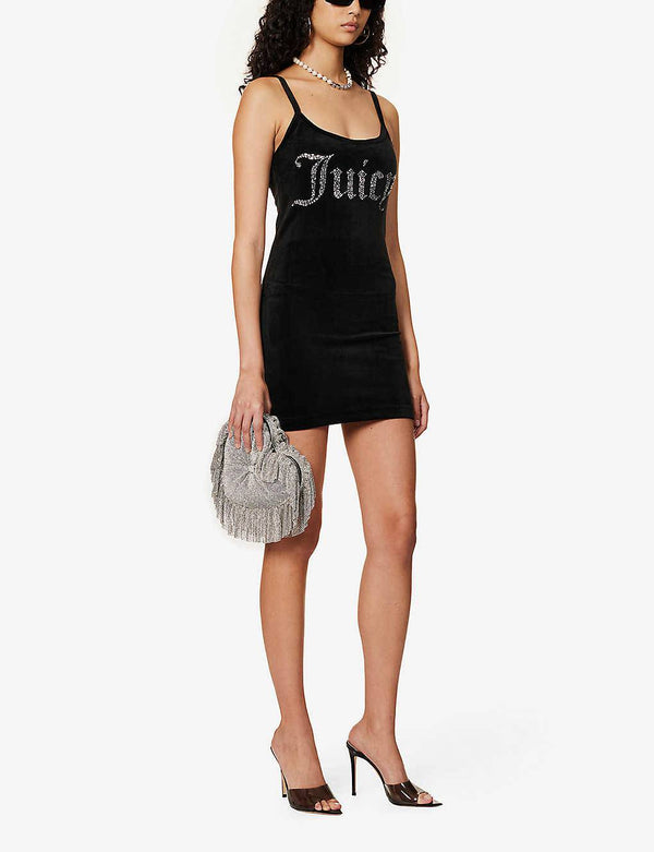 Juicy Couture - Velour Embellished Dress