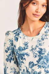 LOVESHACKFANCY - Lienzo Floral Toile Dress