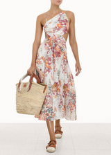 ZIMMERMANN - Asymetrical Floral Dress