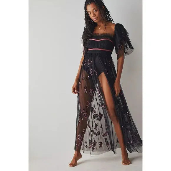Free People - Just A Dream Maxi Bodysuit