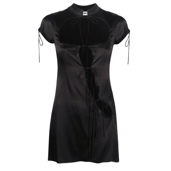 Danielle Guizio - Cut-Out Tie Babydoll Dress