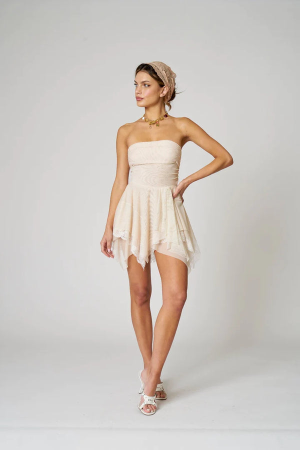 Fait Par Foutch - PENELOPE DRESS - NUDE