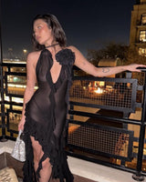 Fanci Club - Garden of Eden Dress - Black