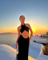 The Lace - Black Skirt and Top Set