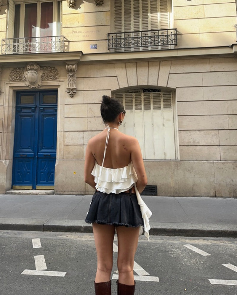 Lioness - Denim Mini Skirt With Shorts
