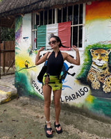 Louisa Ballou - DOUBLE RING MINISKIRT