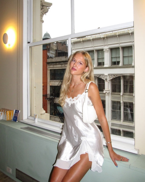 Linea Donatella - Vintage Angelic Coquette Slip Dress