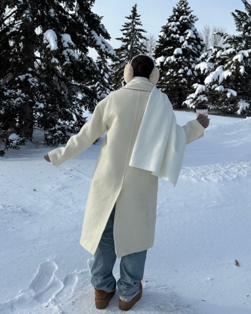 Vintage - Wool Longline Coat
