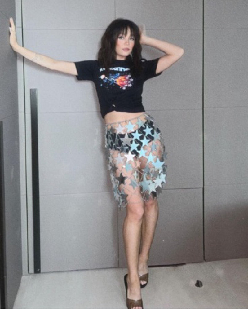 Poca Rabanne - Star Mini Jupe Skirt