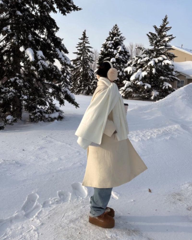 Vintage - Wool Longline Coat
