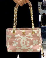 Chanel - Clover-Print Shoulder Bag