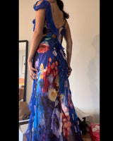Dana Foley - Yvonne Ruffle Silk Dress