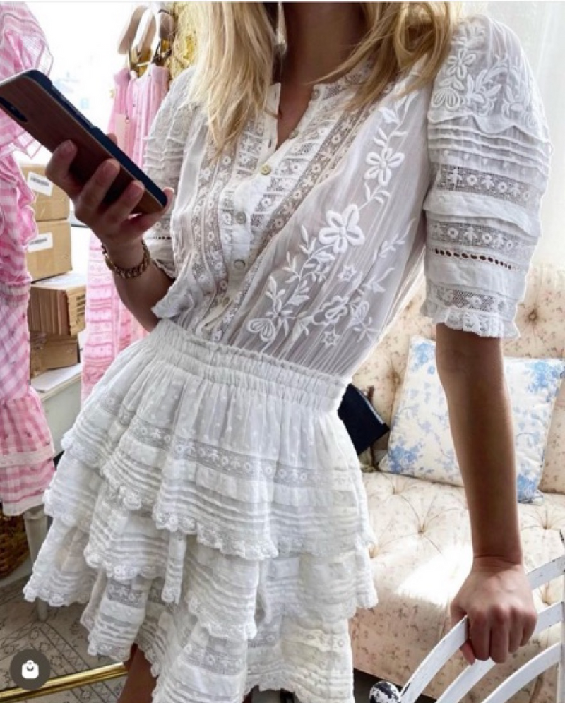 LOVESHACKFANCY - Quincy Dress