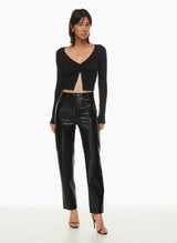 Wilfred - High-waisted Vegan Leather Pants