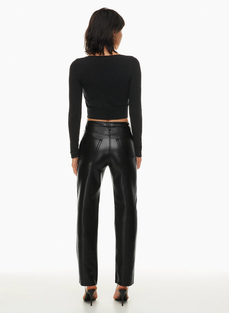 Wilfred - High-waisted Vegan Leather Pants